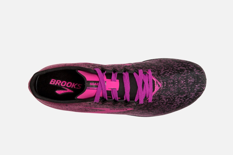 Brooks Israel Mach 19 Spikeless Spikes Shoes Womens - Pink/Black - AGC-487126